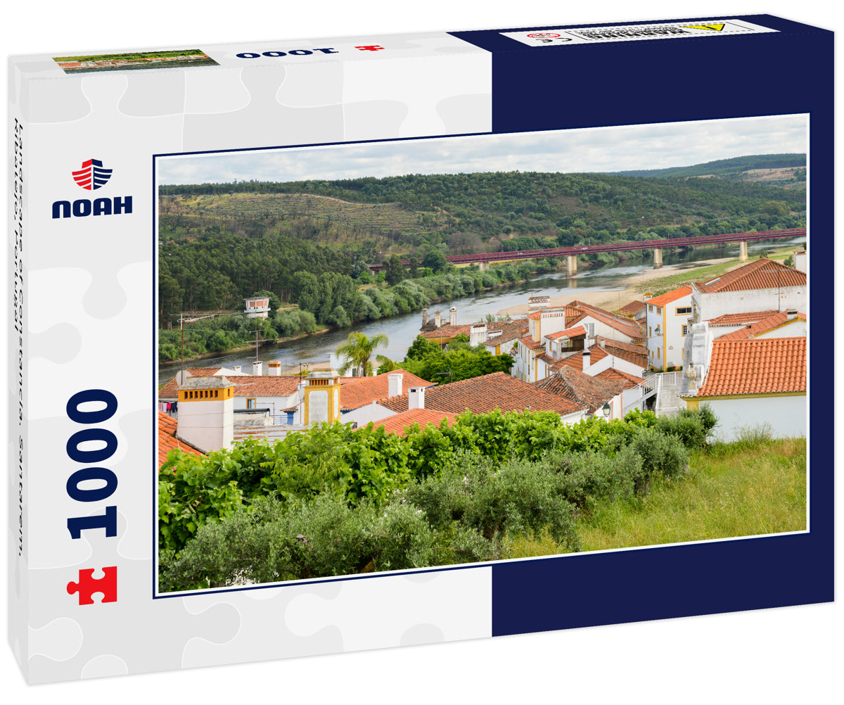 Landscape of Constancia. Santarem, Ribatejo, Portugal