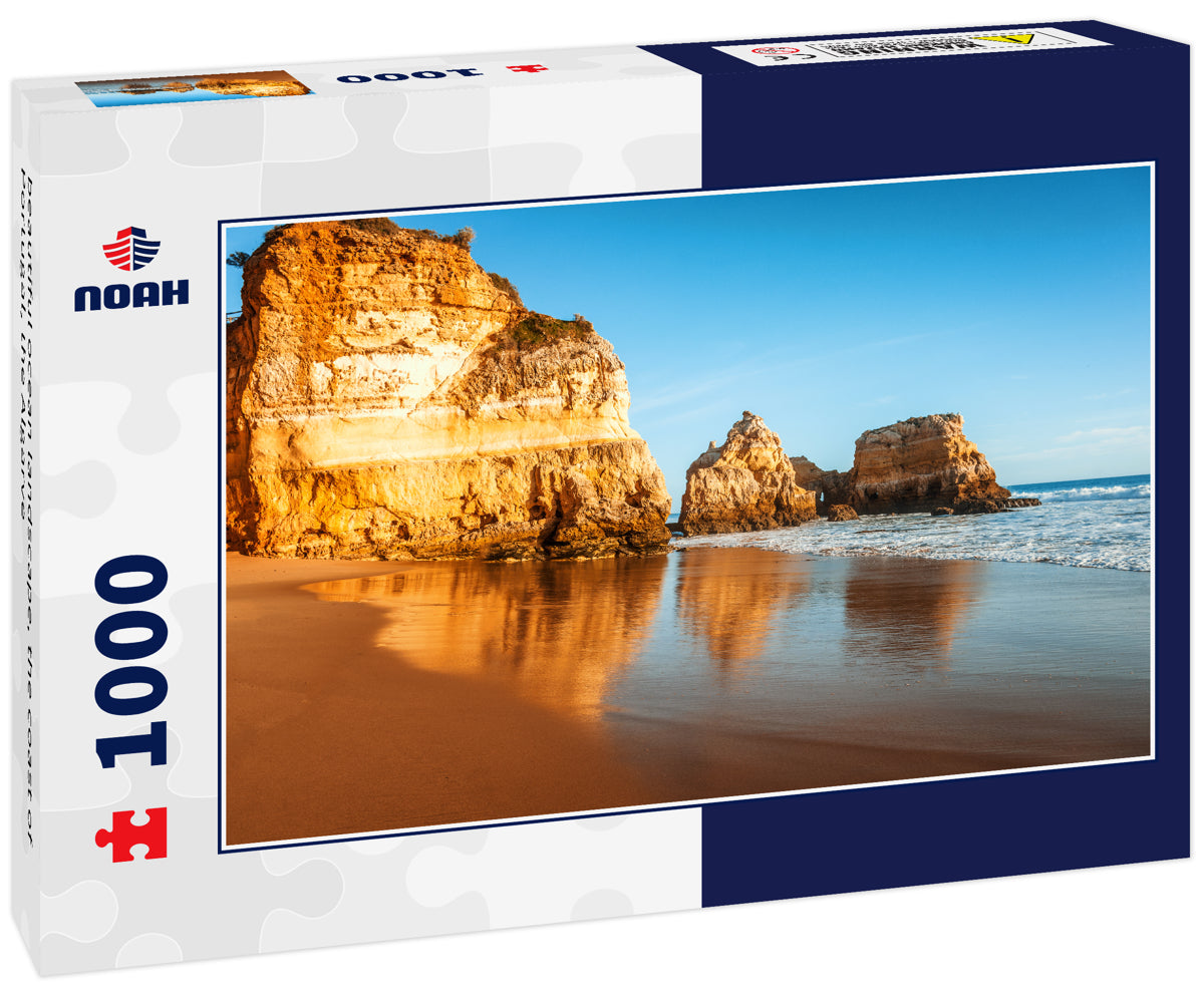 beautiful ocean landscape, the coast of Portugal, the Algarve