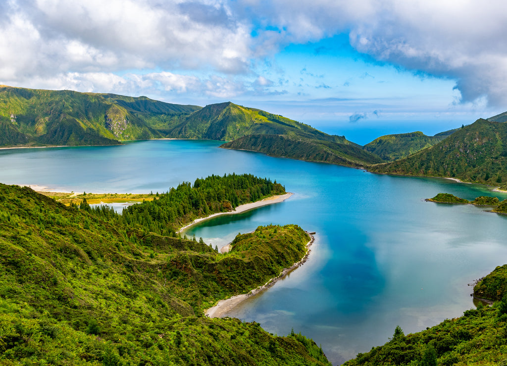 Lagoa do Fogo in São Miguel Island, Azores