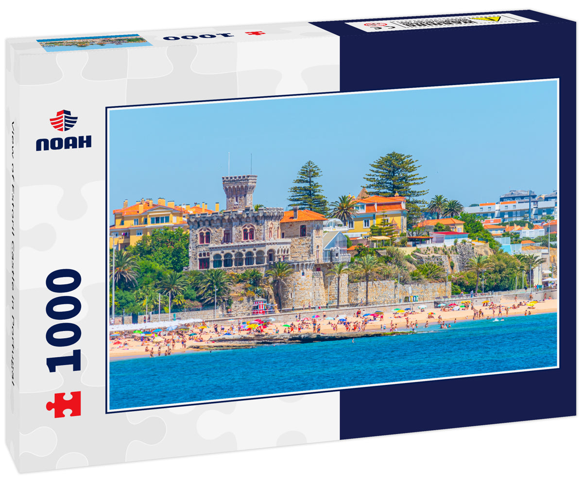 View of Estoril Castle in Portugal