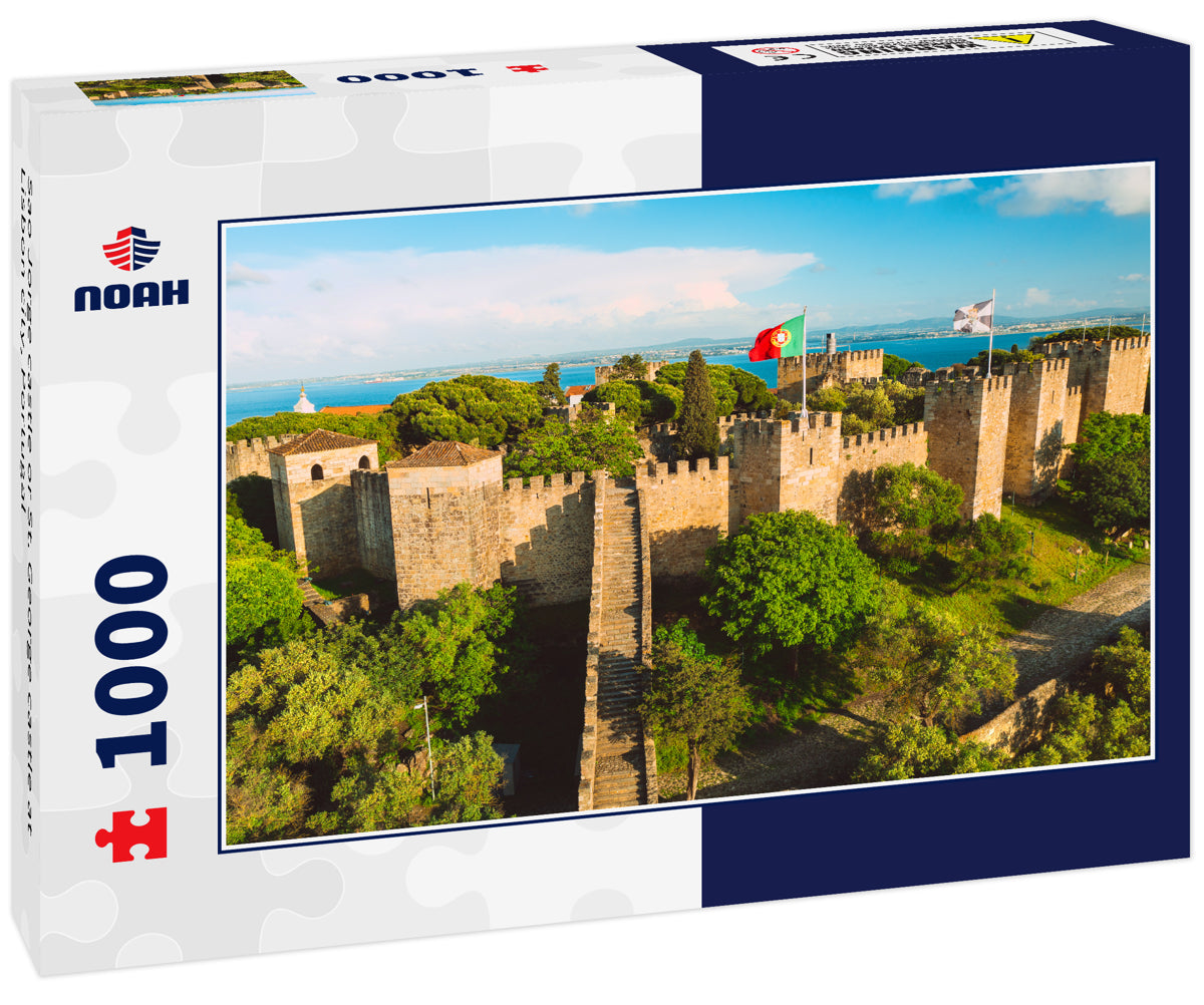 Sao Jorge castle or St. George castle at Lisbon city, Portugal