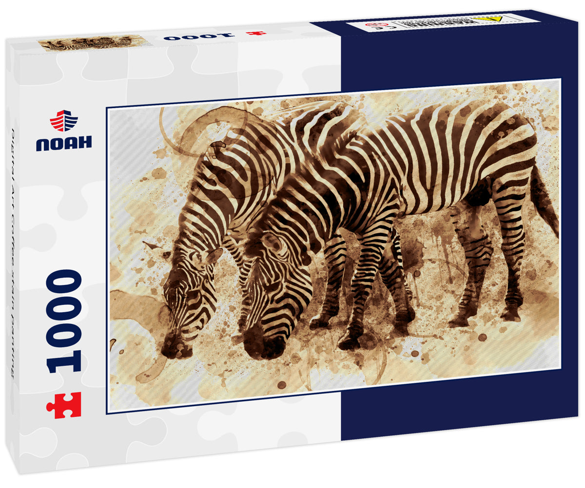 Digital Art Coffee stain panting