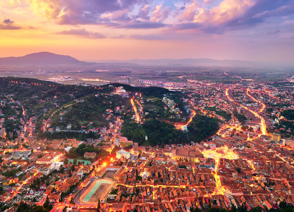 Brasov City in Romania