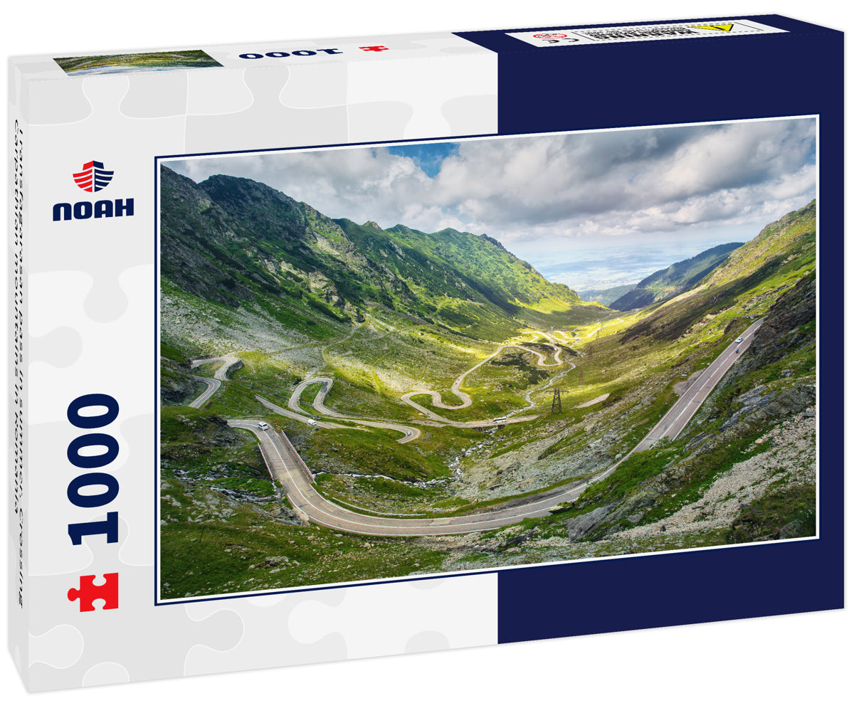 Transfagarasan pass in summer. Crossing Carpathian mountains in Romania