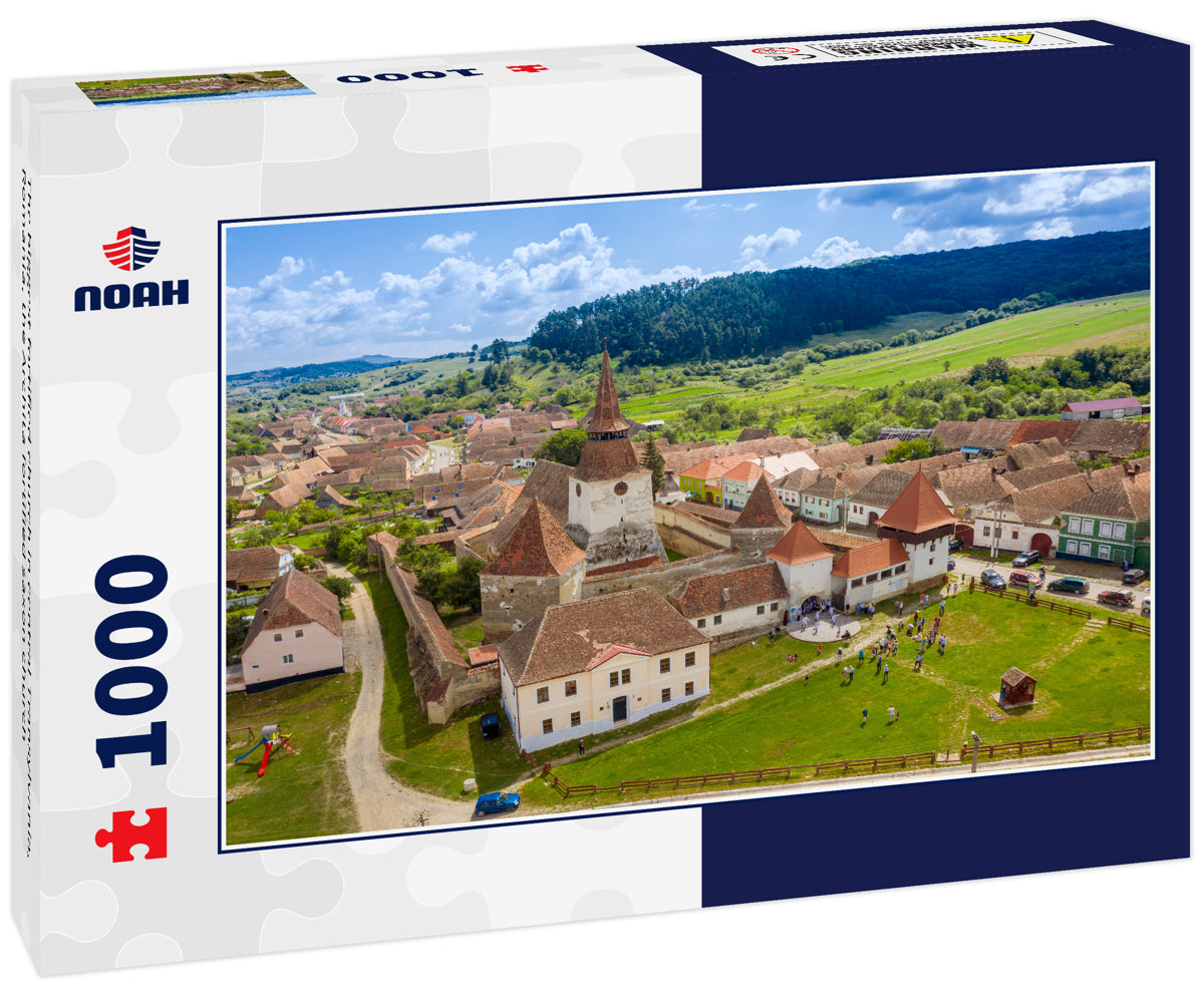 The biggest fortified church in central Transylvania, Romania, the Archita fortified saxon church