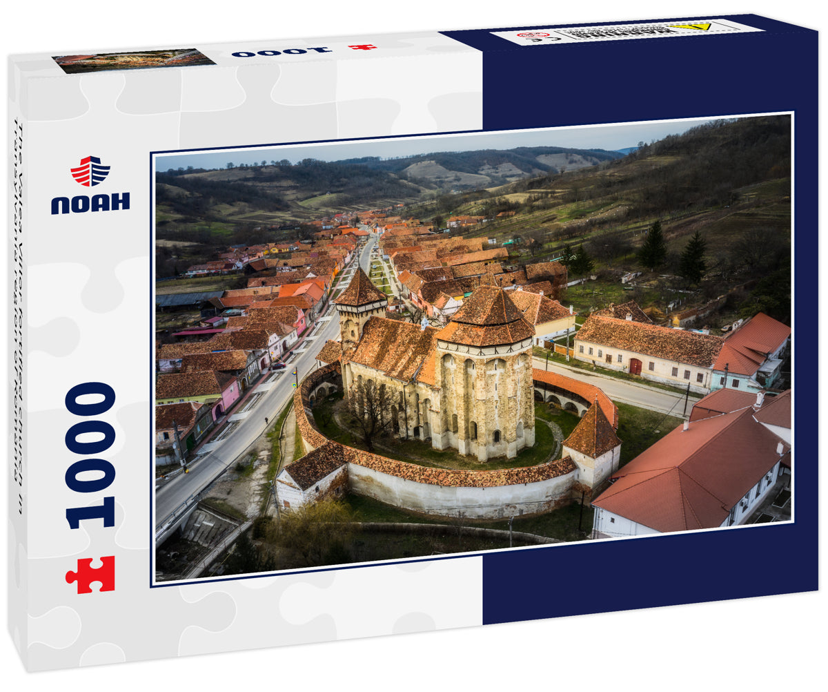 The Valea Viilor fortified church in Transylvania region of Romania