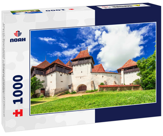 Viscri, Romania - Saxon medieval church in Transylvania, world heritage