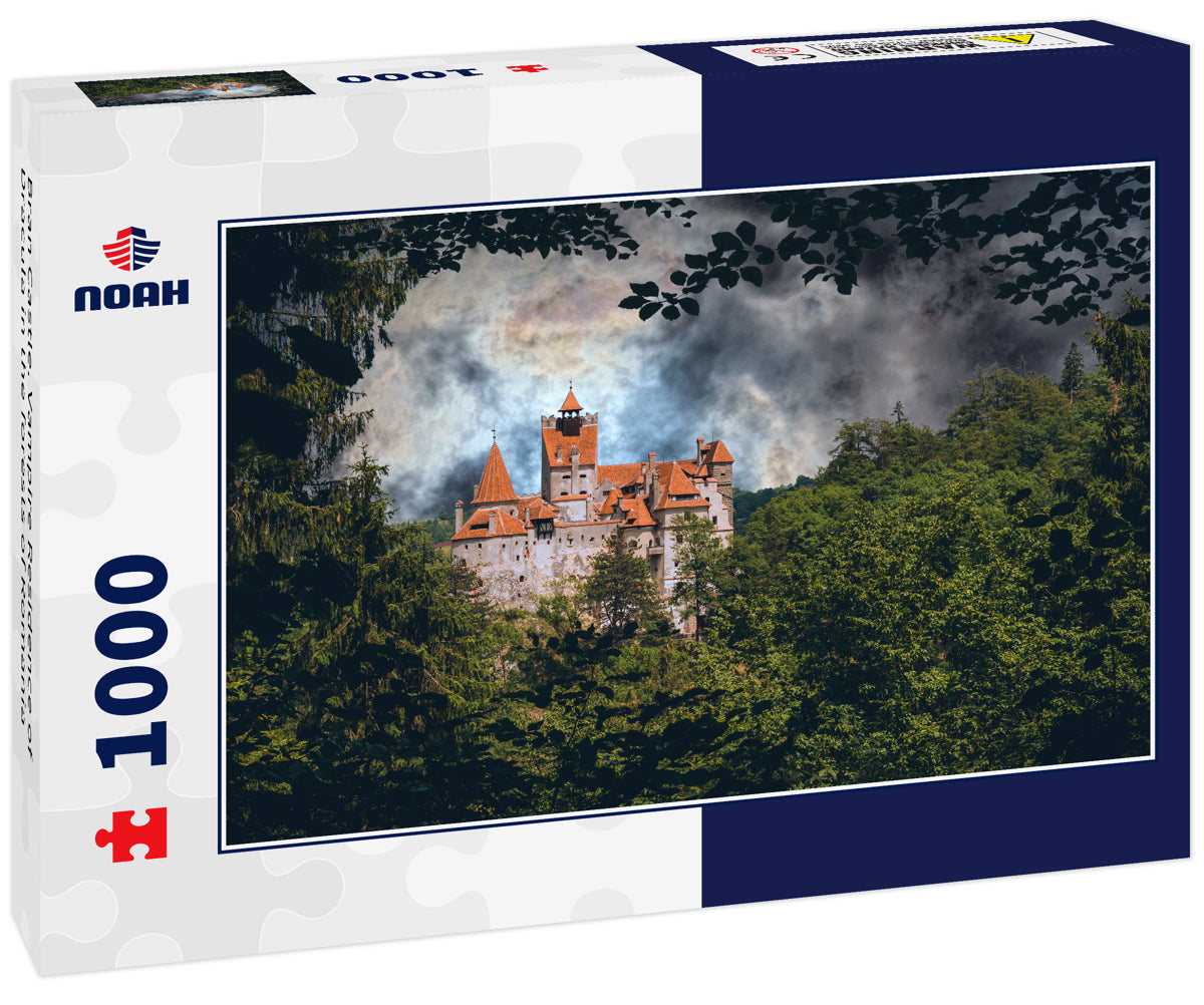 Bran Castle. Vampire Residence of Dracula in the forests of Romania