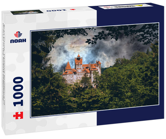 Bran Castle. Vampire Residence of Dracula in the forests of Romania