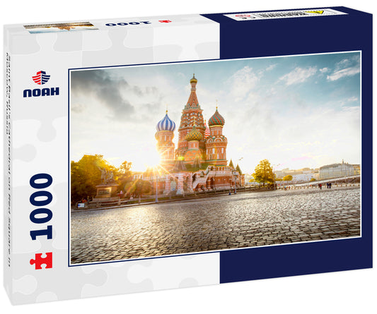 Saint Basil's Cathedral on Red Square in Moscow, Russia