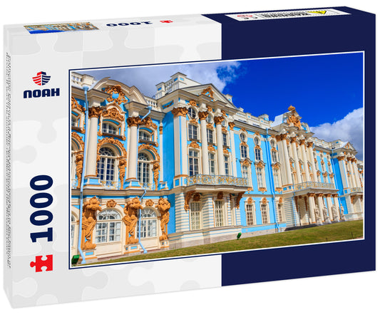 Catherine Palace is a Rococo palace located in the town of Tsarskoye Selo (Pushkin), 30 km south of Saint Petersburg, Russia. It was the summer residence of the Russian tsars