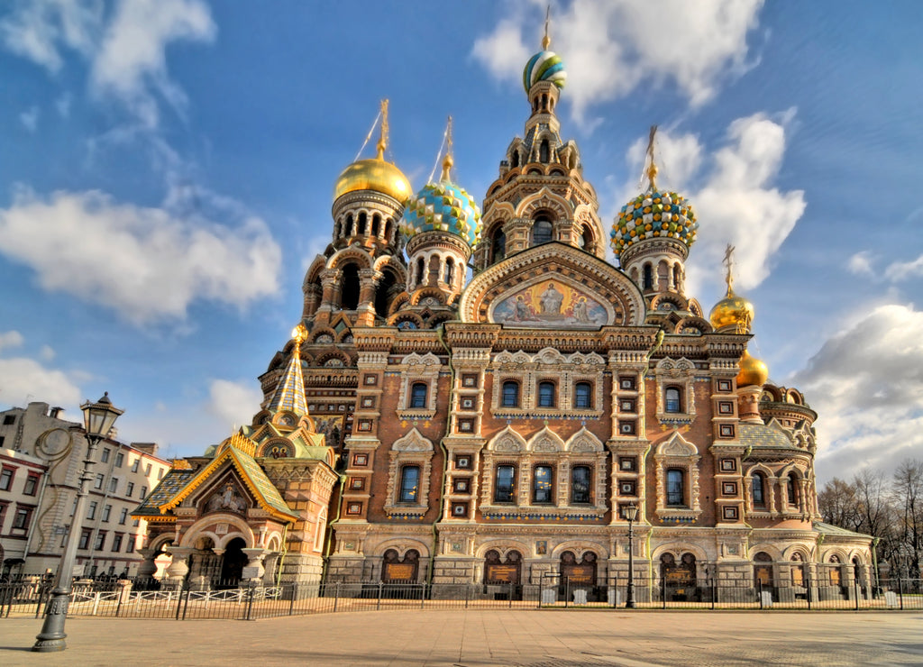 The Church of the Savior on Spilled Blood in Saint Petersburg, Russia
