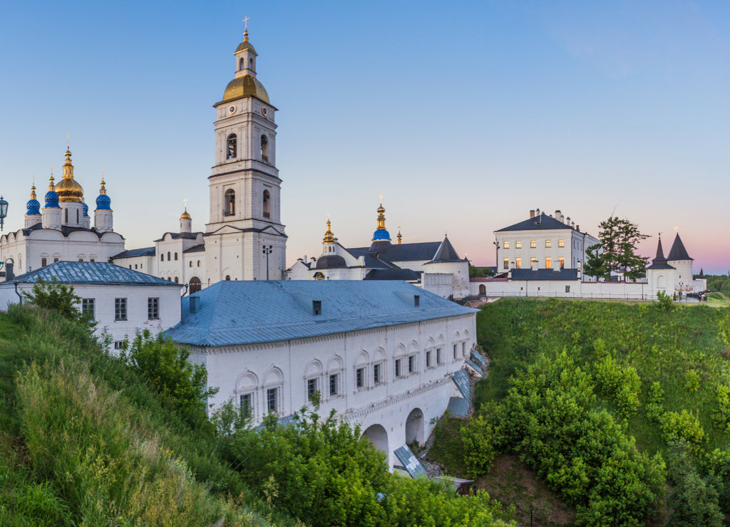 Buildings of the Kremlin in Tobolsk, Russia
