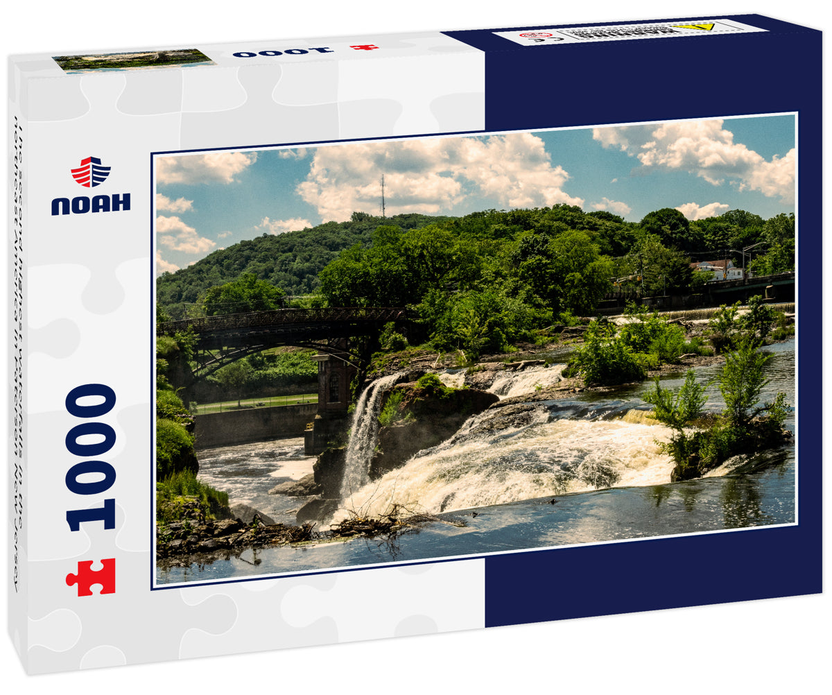 The second highest waterfalls in the northeast America in Paterson New Jersey