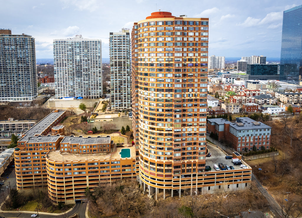 Aerial Drone of Fort Lee New Jersey