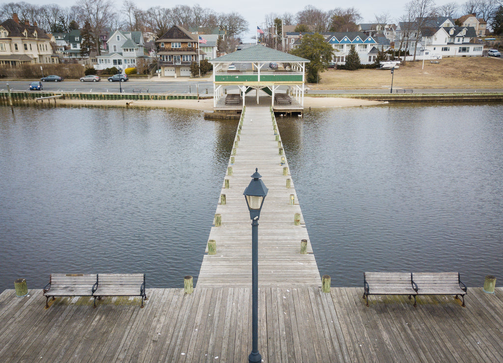 Aerial of Toms River New Jersey