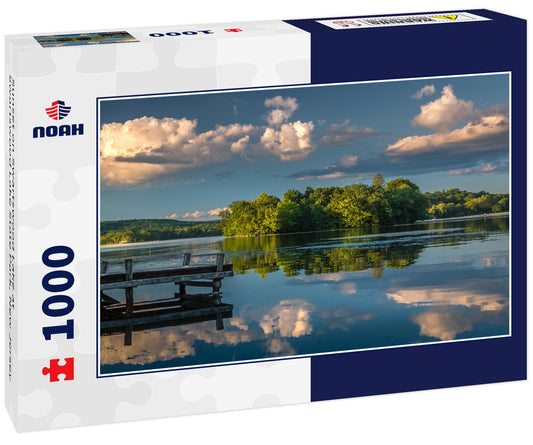 Sunset on Swartswood Lake at Swartswood Lake State Park, New Jersey