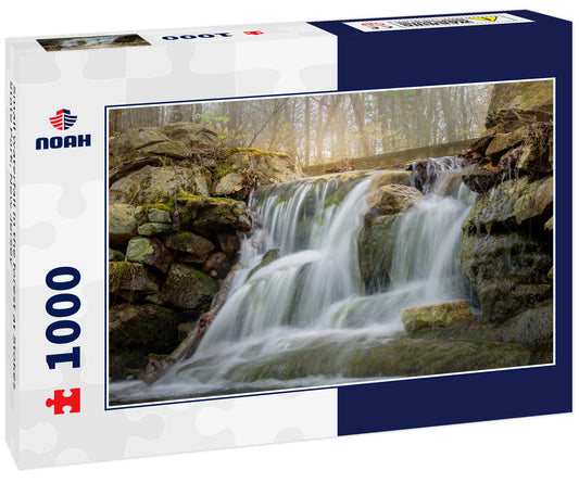 Small waterfall in the forest at Stokes State Park, New Jersey