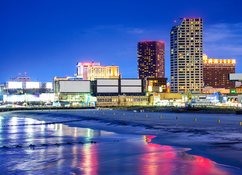 Atlantic City, New Jersey Cityscape