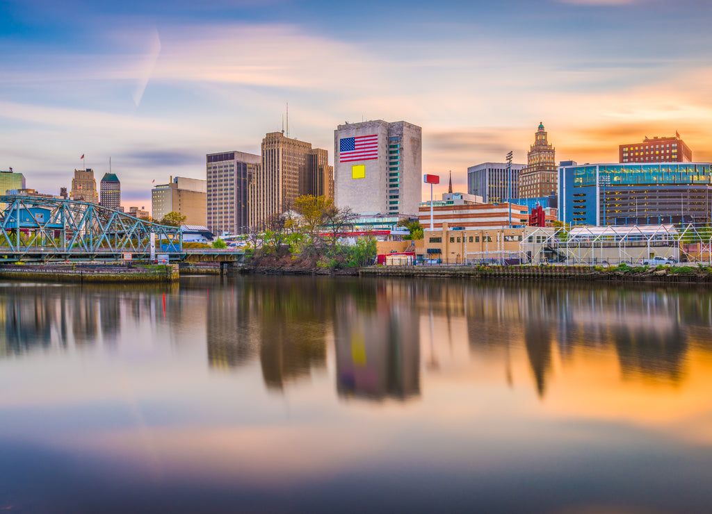Newark, New Jersey, USA Skyline