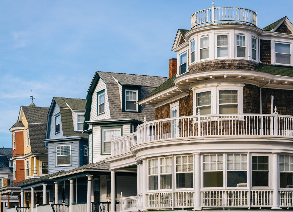 Houses in Cape May, New Jersey