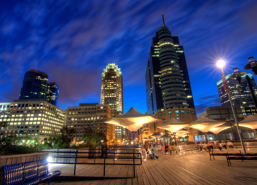 Exchange Place in Jersey City, New Jersey