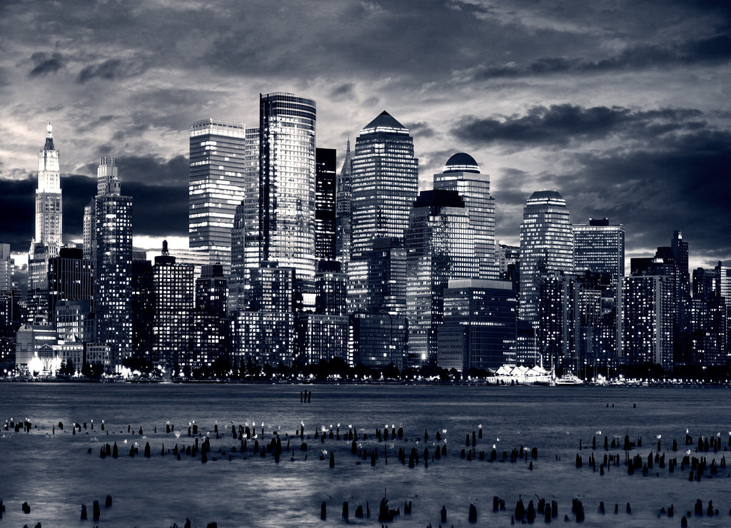 New York City Downtown from Jersey side