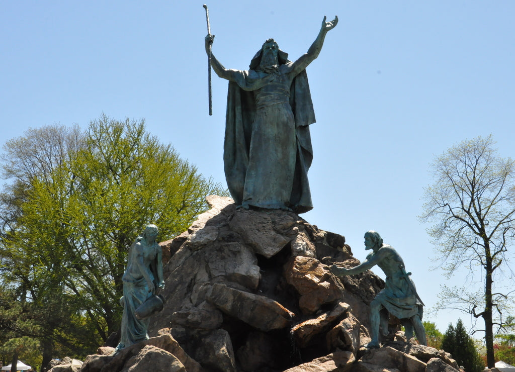 Kings Fountain at Washington Park in Albany, New York