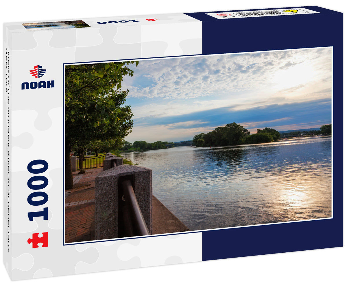 View of the Mohawk River in Schenectady New York