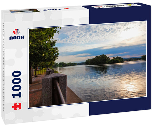 View of the Mohawk River in Schenectady New York