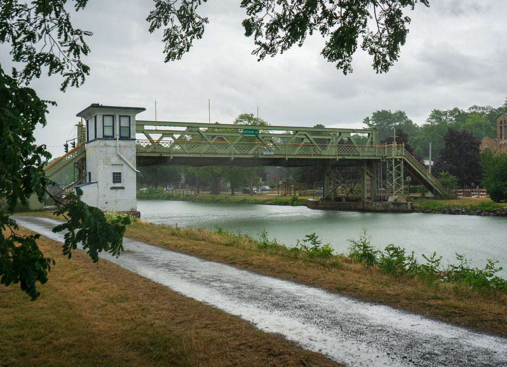 Erie Canal Locks in Lockport, New York