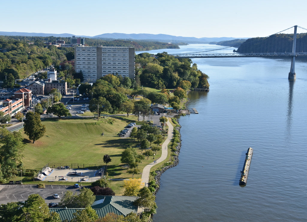 Mid-Hudson Bridge in Poughkeepsie, New York