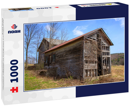 Abandoned Old Barn In Otsego County, New York