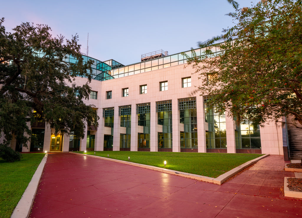 Photo of the Leon County Clerk of Courts Building Downtown Tallahassee, Florida