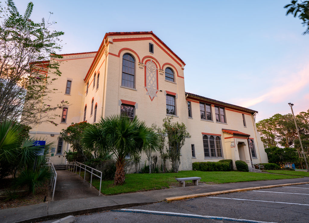 Colorful photo of the Bloxham Building Downtown Tallahassee Florida Leon County