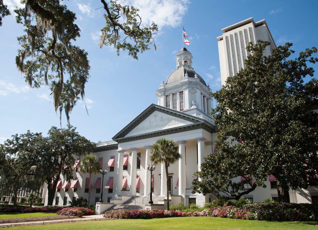 Tallahassee State Capitol buildings Florida USA