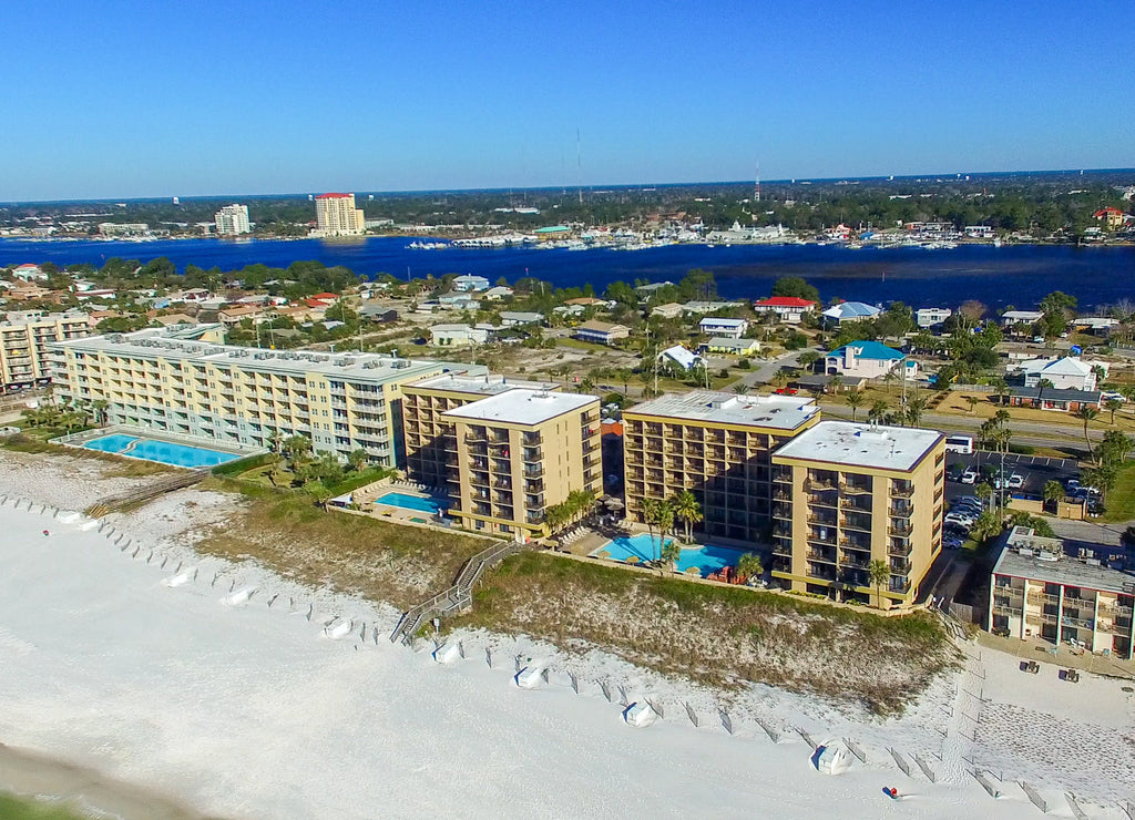 Fort Walton Beach aerial view, Florida