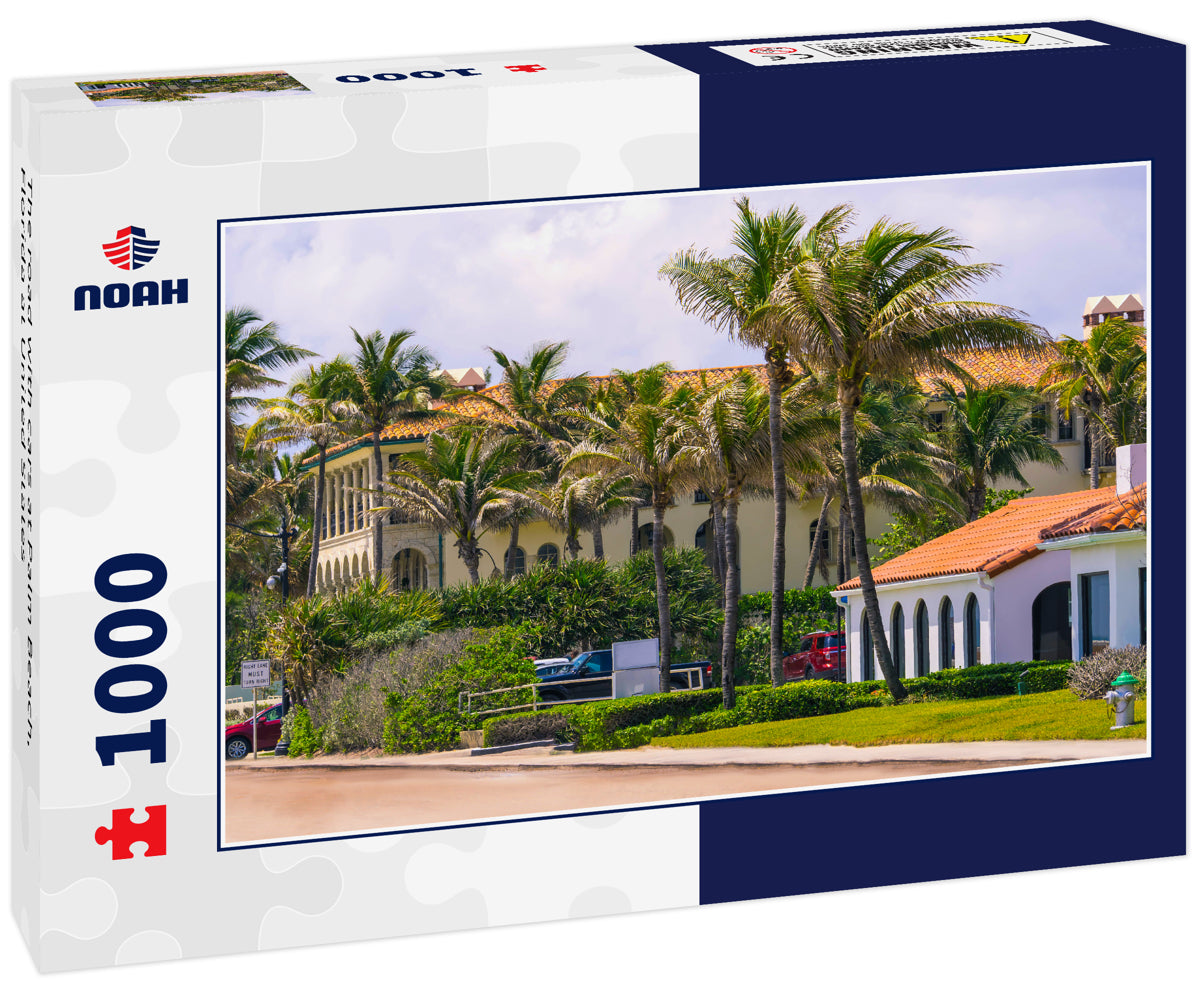 The road with cars at Palm Beach, Florida at United States