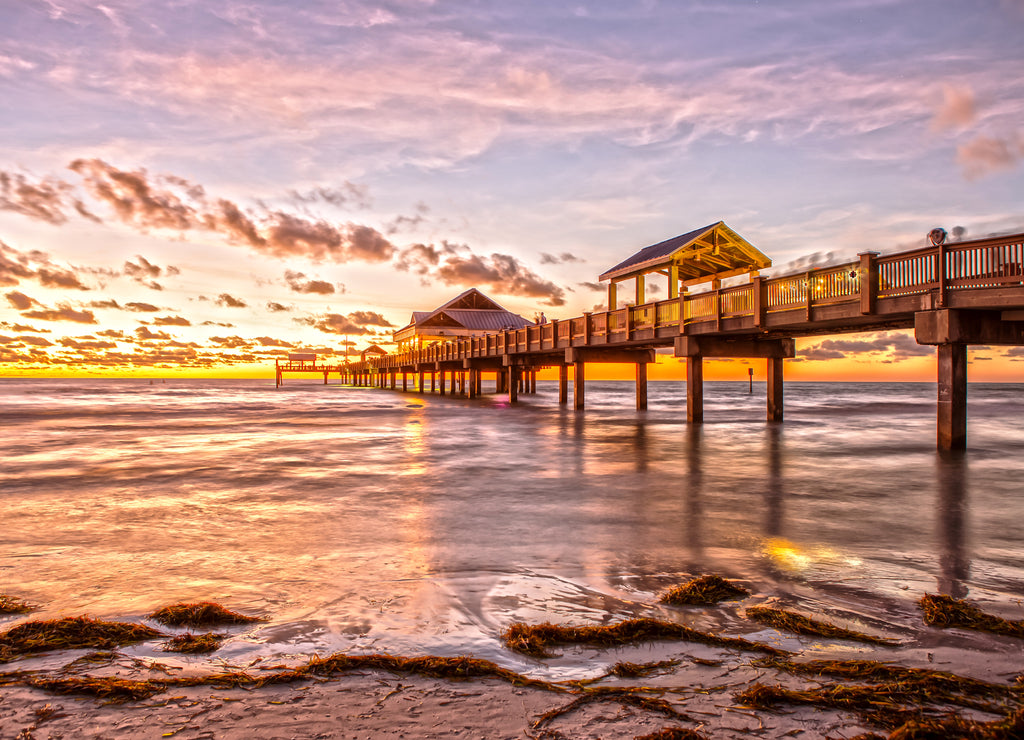 Sunset at Clearwater Beach Florida