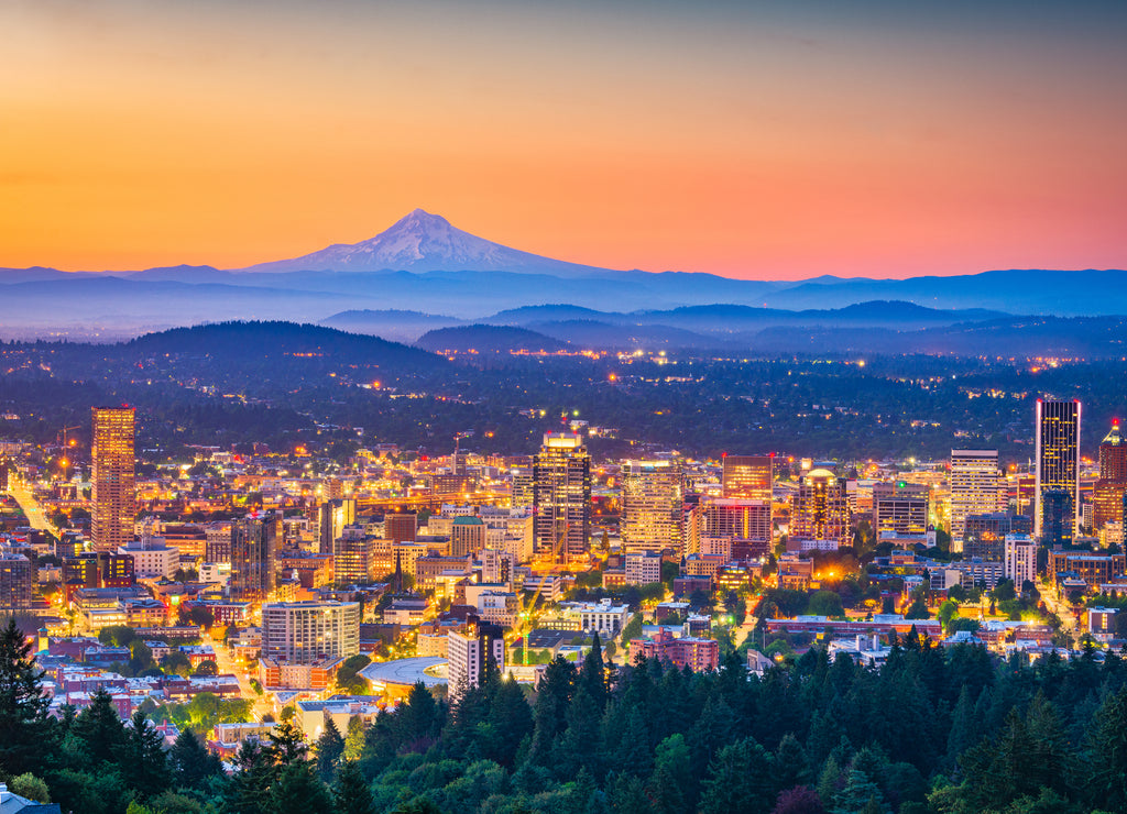 Portland, Oregon, USA Skyline