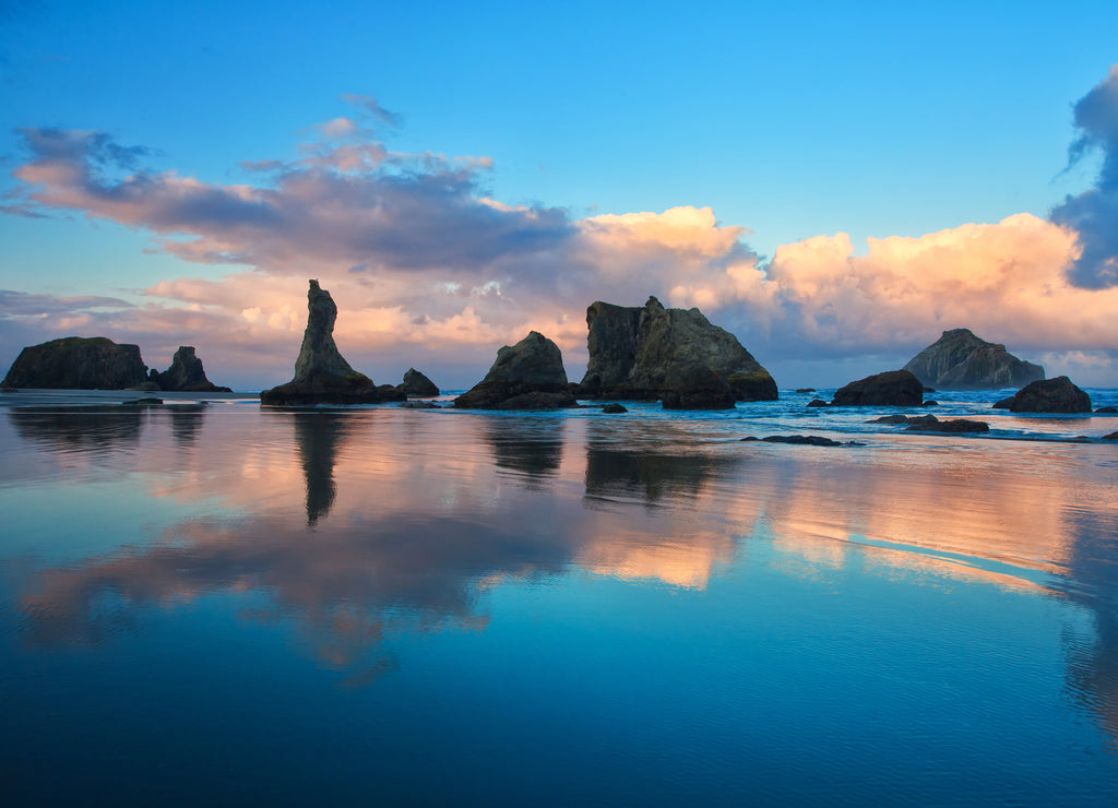 Bandon Beach Oregon Sunrise