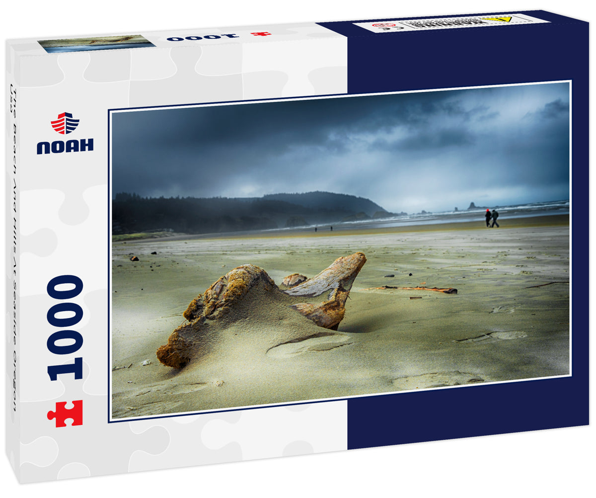 The Beach And Hills At Seaside Oregon Usa