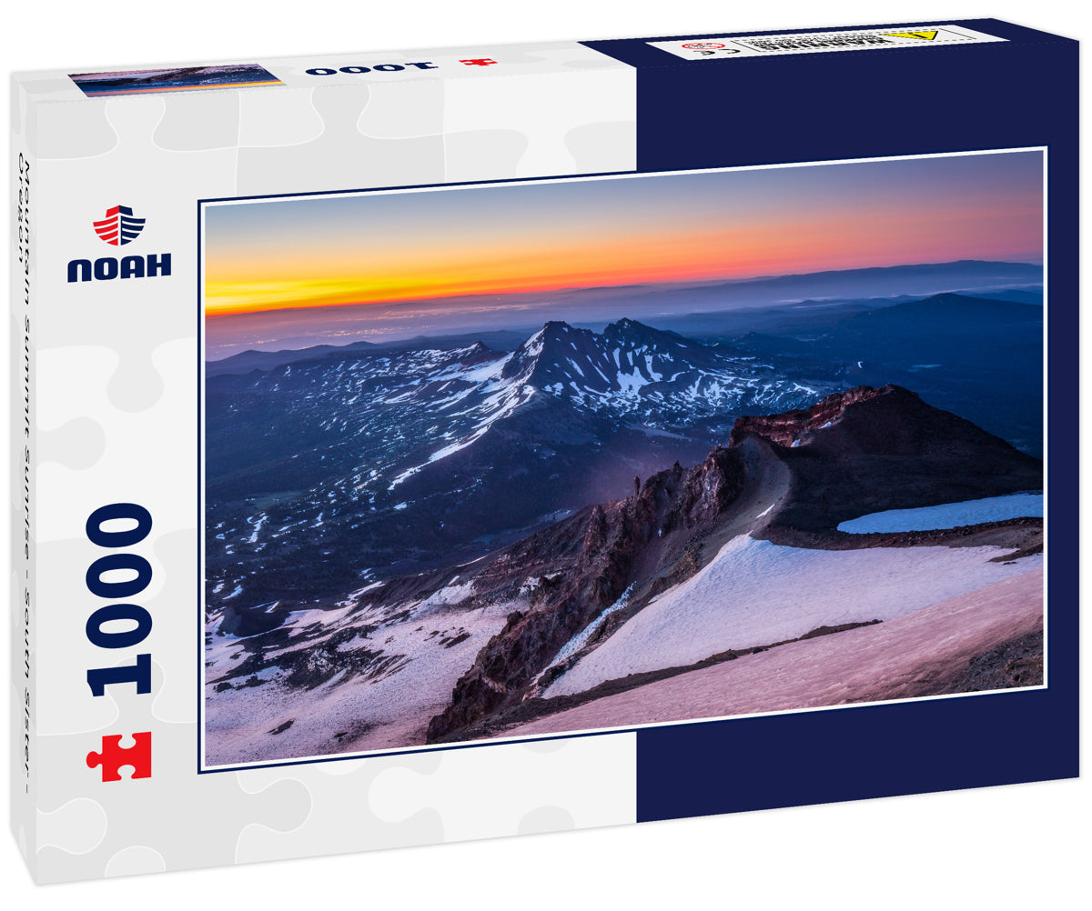Mountain Summit Sunrise - South Sister - Oregon