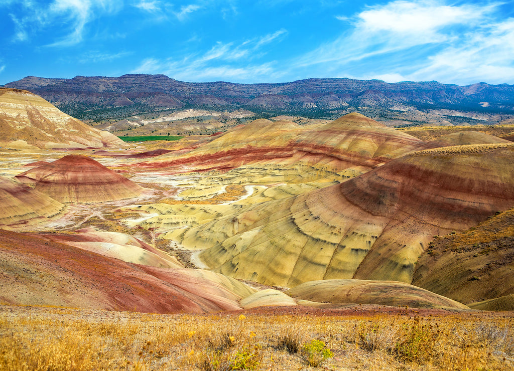 The Colorful Painted Hills in Eastern Oregon