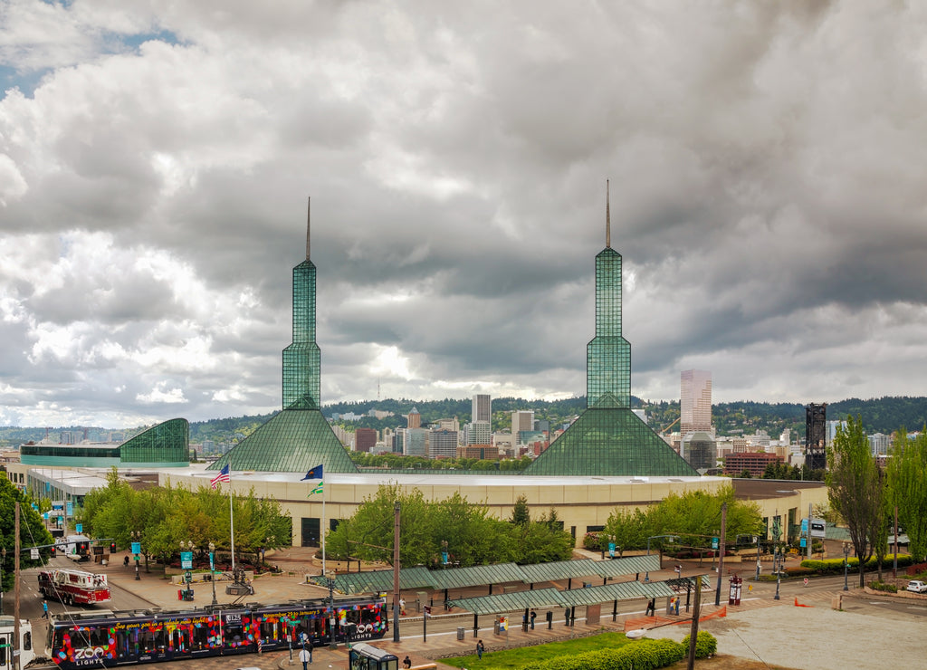 Oregon convention center in Portland