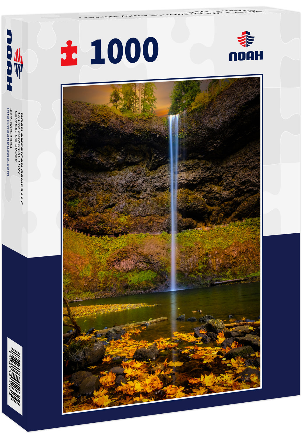Silver Falls Oregon in early winter, Oregon, USA