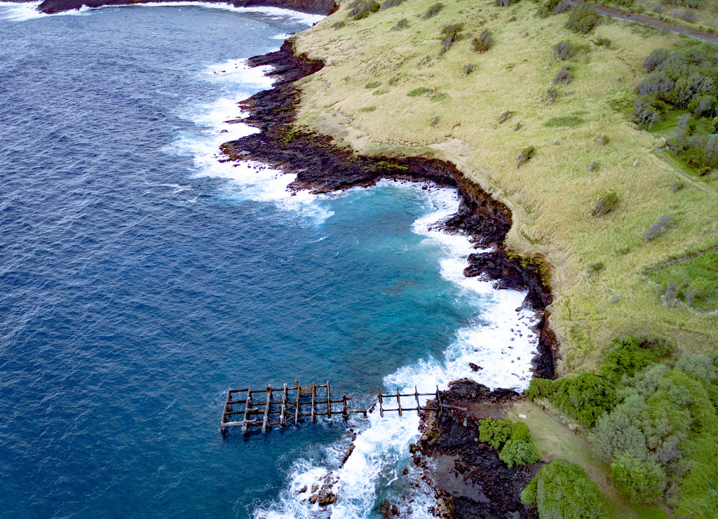 Whittington Beach Park Big Island Hawaii – High resolution drone photos while waiting for sunset on the Big Island of Hawai’i