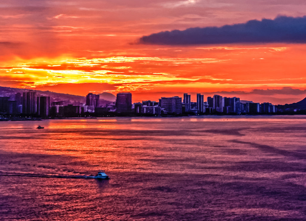 Honolulu Panorama Hawaii