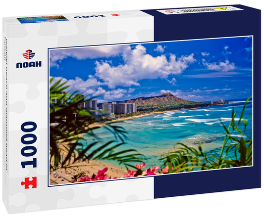 waikiki beach and diamond head in hawaii