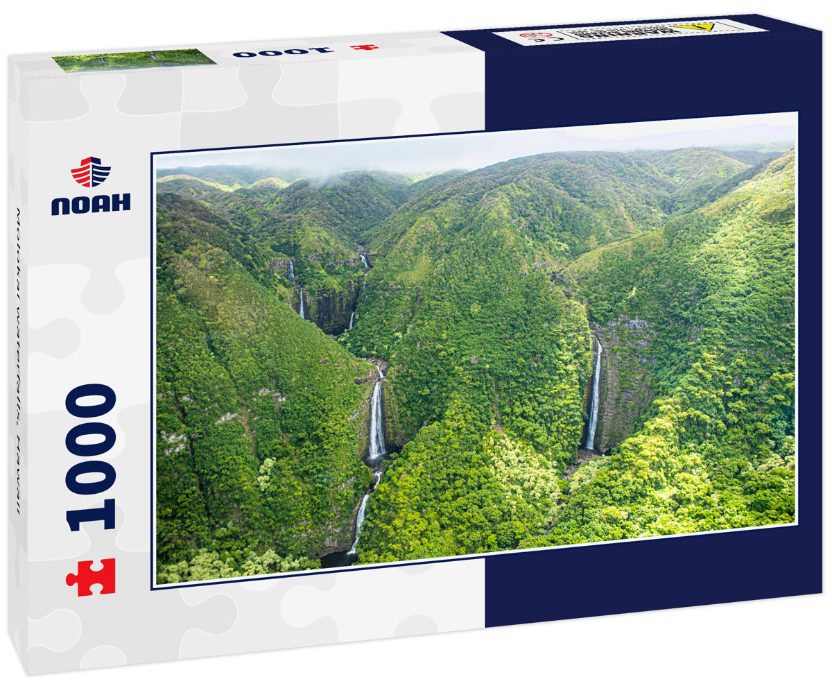 Molokai waterfalls, Hawaii